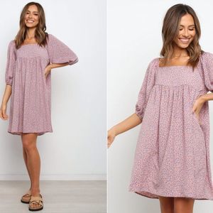 PETAL & PUP ︴PINK BABYDOLL DRESS